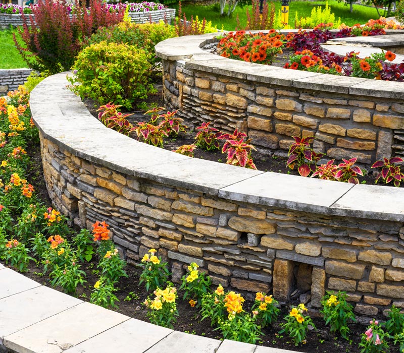 retaining wall installation in Denver, CO