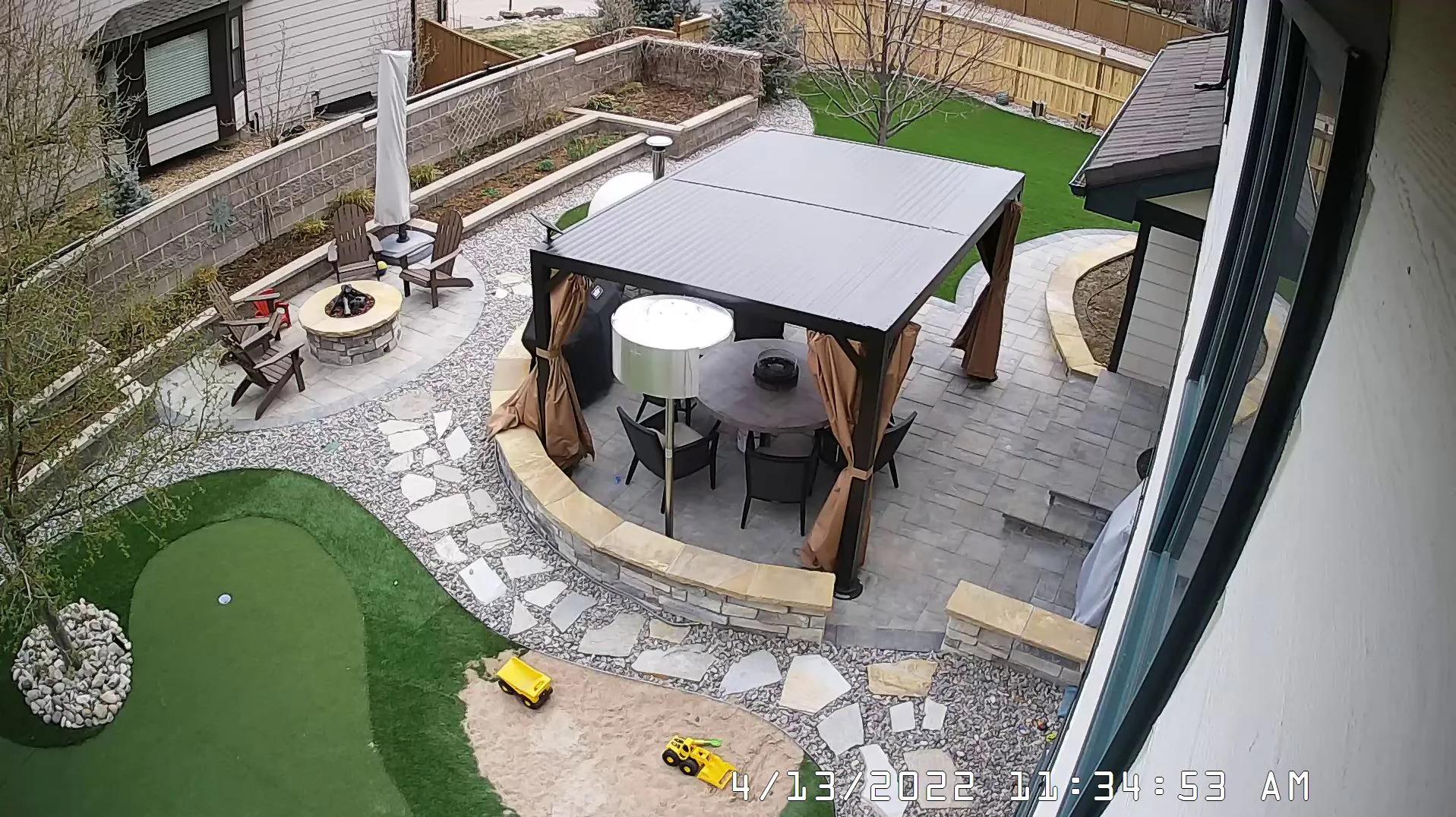 Results after hardscape work by Blue Sky Hardscapes & Irrigation Systems