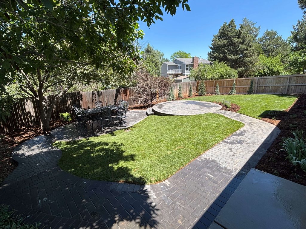 Beautiful xeriscape installation done by Blue sky